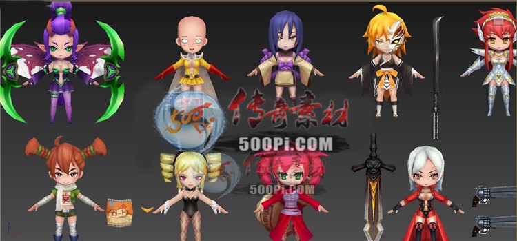 500pi-Q濨ͨϷɫ3Dģ-29304 :ز ID:9224 