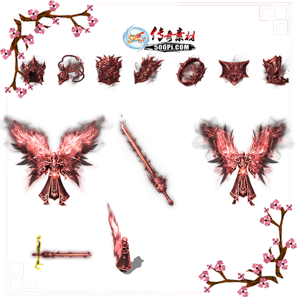 ֺɫʥװ̬pngزĴ-5911683 :ز ID:9608 