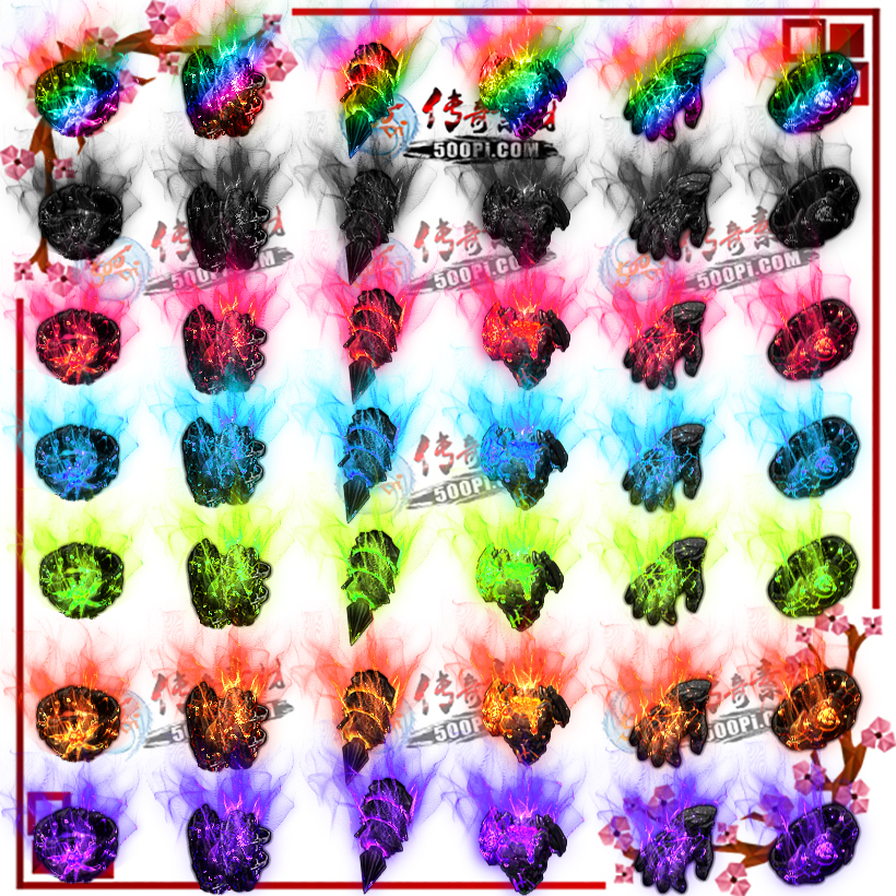 500pi-7ɫЧ̬زpng-4763857 :ز ID:9993 
