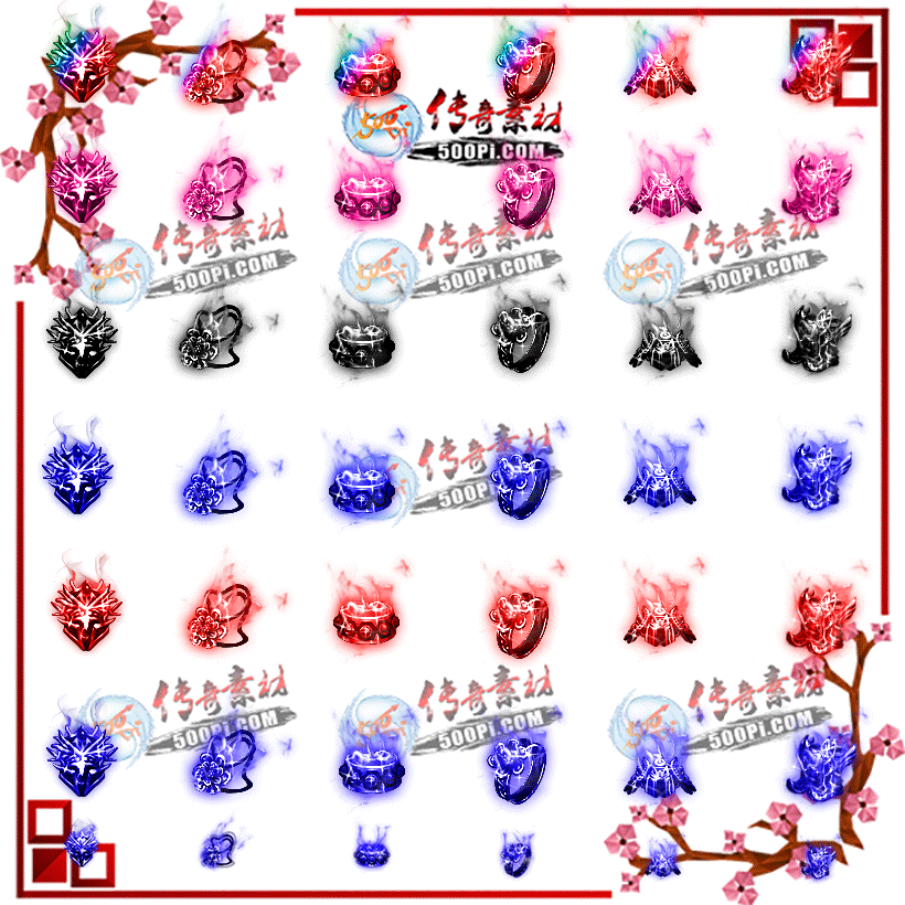 500pi-6ɫջ̬زpng-4875360 :ز ID:10060 