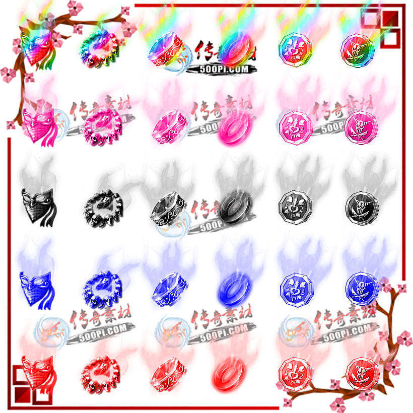 500pi-5ɫ̬زpng-5029547 :ز ID:10087 