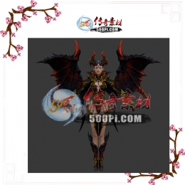 500pi-次世代魔幻中国风角色3D模型-18